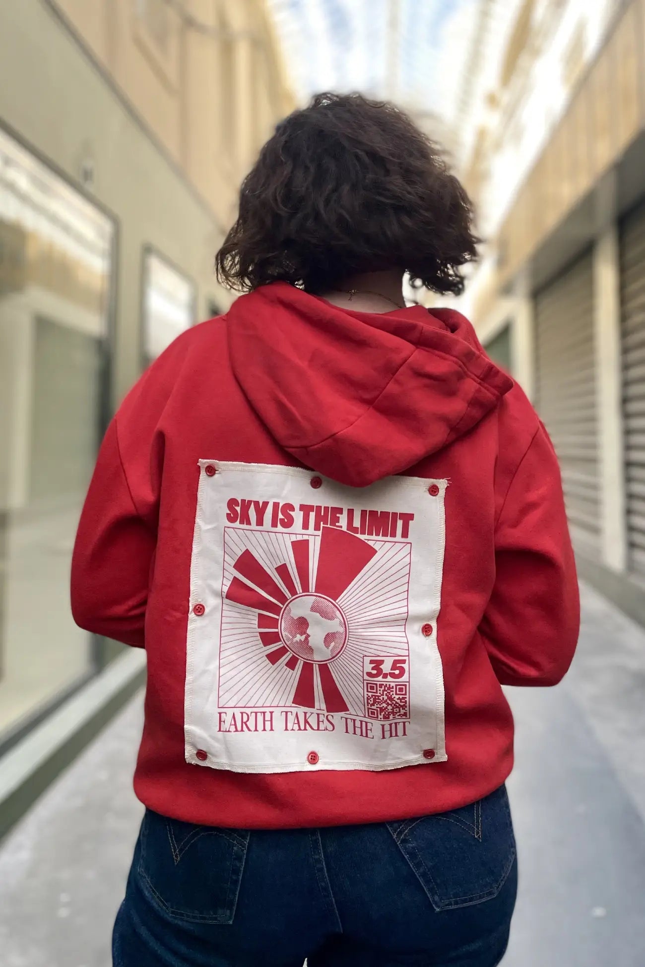 Hoodie 'Sky Is The Limit' T2 - (Interchangeable)