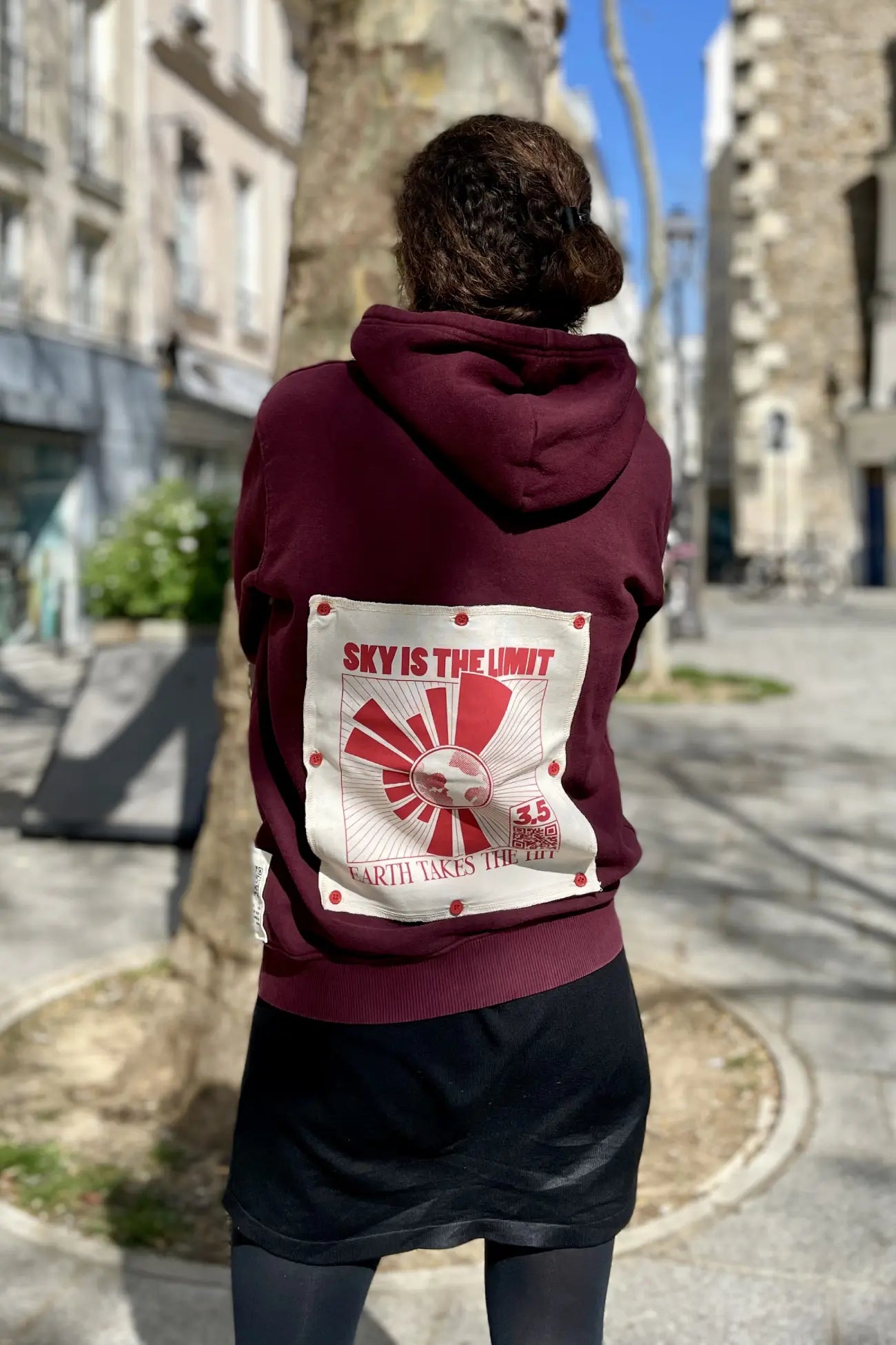 Hoodie 'Sky Is The Limit' T2 - (Interchangeable)