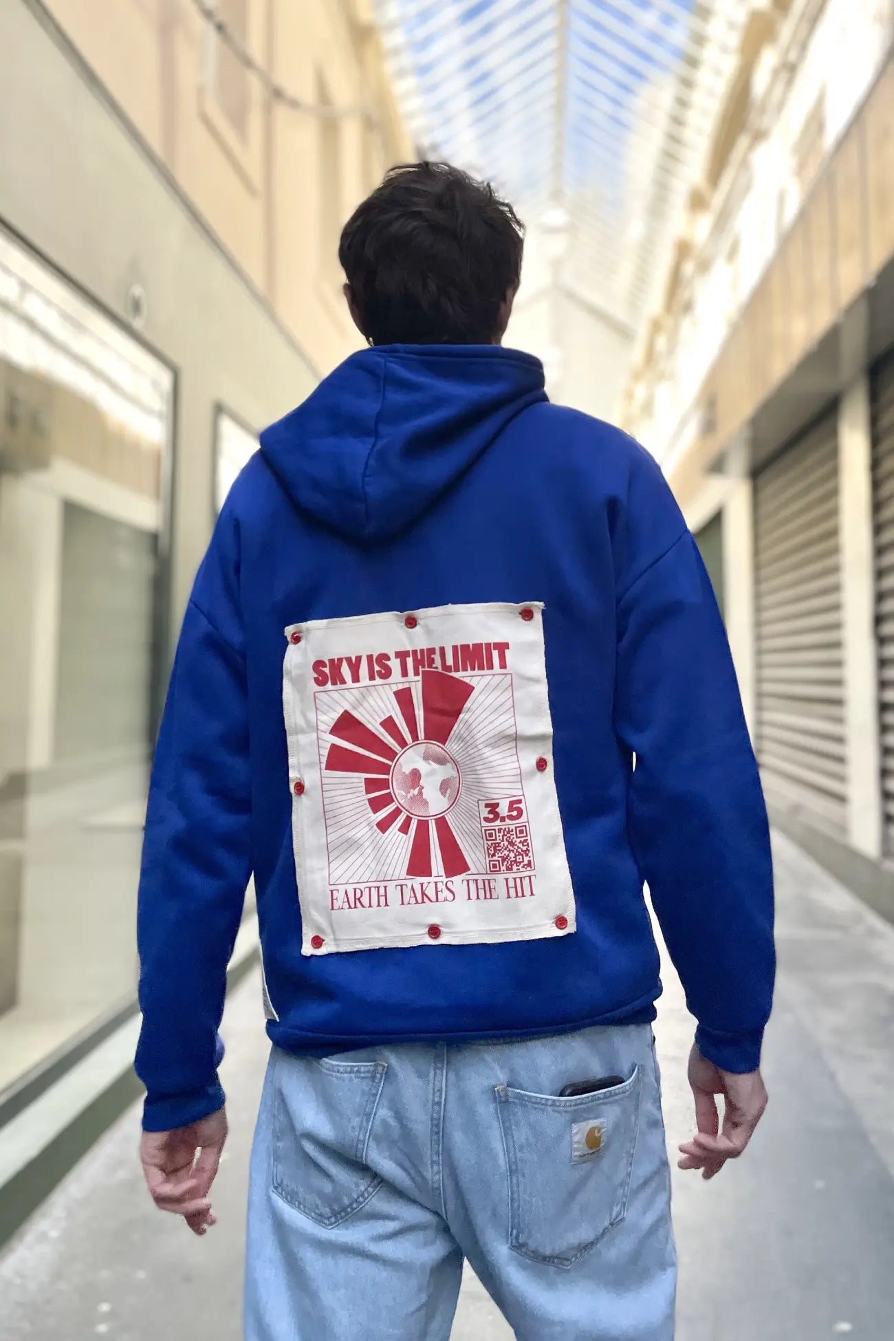 Hoodie 'Sky Is The Limit' T2 - (Interchangeable)