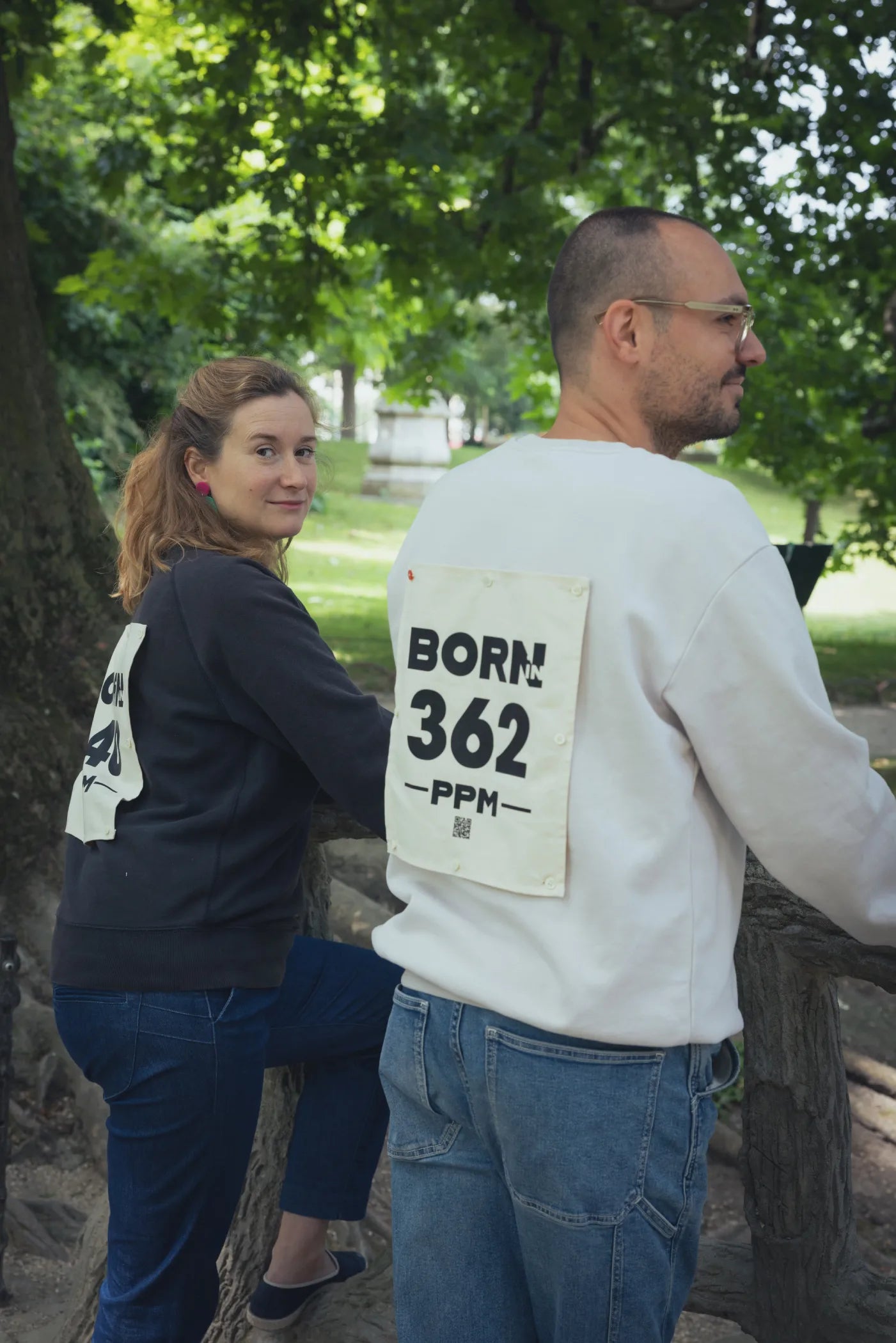 Le sweat "BORN IN ... PPM" (Personnalisé & revalorisé)