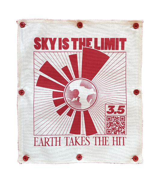 Grand écusson "Sky Is The Limit" (Interchangeable)