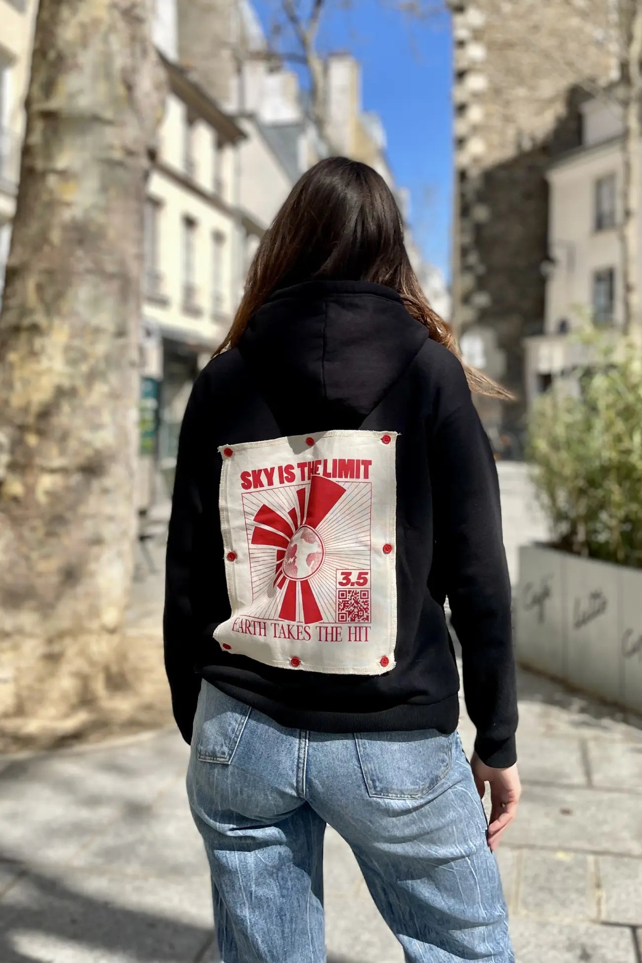 Hoodie 'Sky Is The Limit' T1 - (Interchangeable)
