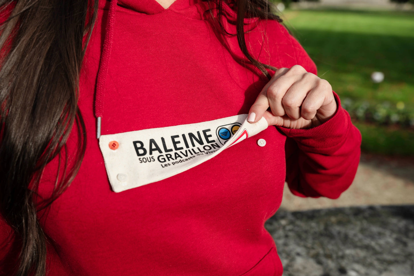 Écusson solo [Merci ! / Oh putaing !] (Recto-verso)