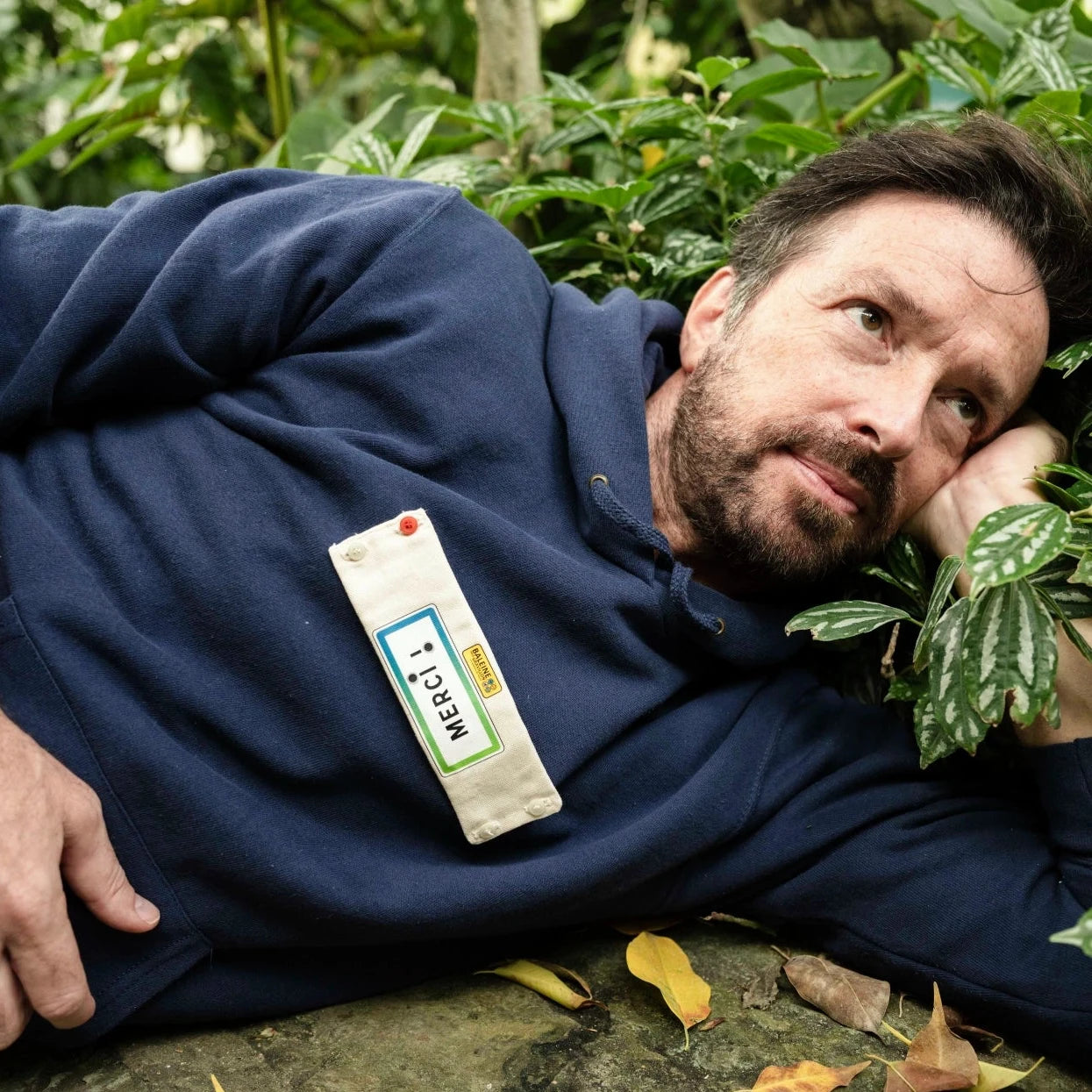 Écusson solo [Merci ! / Oh putaing !] (Recto-verso)