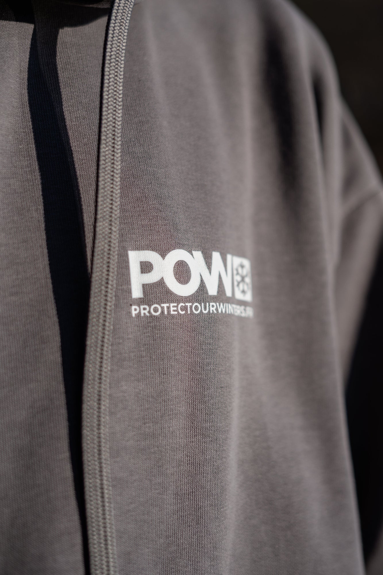 Hoodie Upcyclé POW